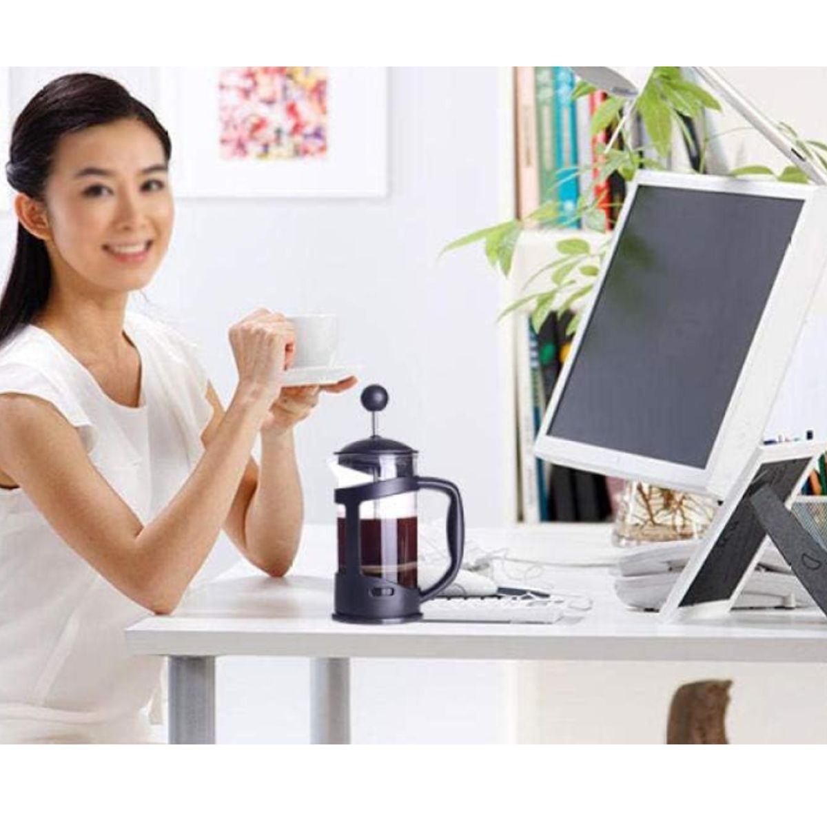 GENERICO - Cafetera prensa 350 ml modelo exclusivo