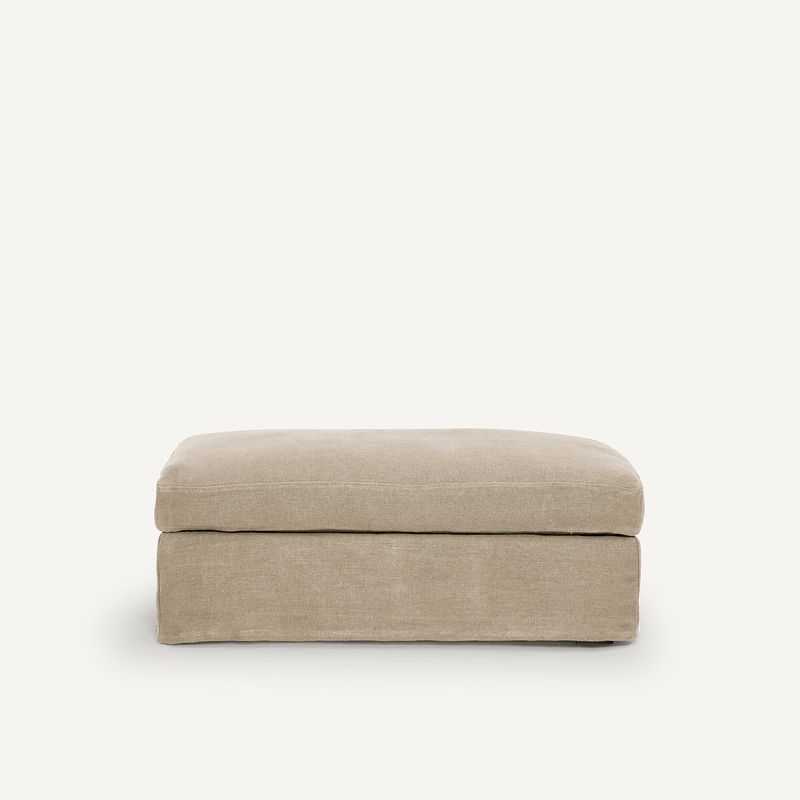 NACIONAL - Reposapiés Puff Moderno Confort - LANCEL