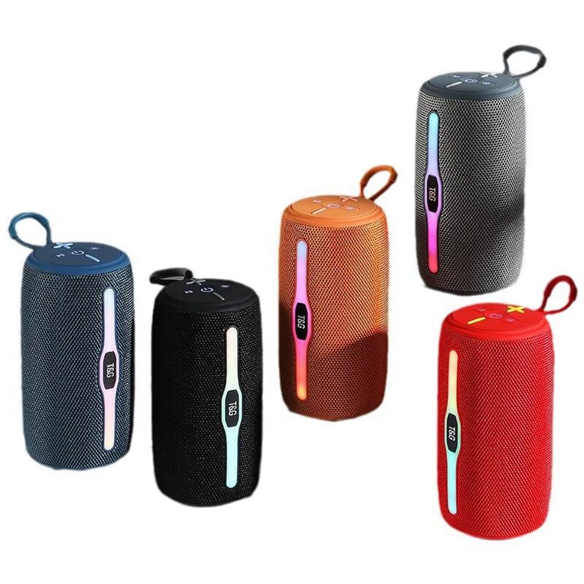 GENERICO - Parlante Bluetooth Portátil T&g Potente Y Compacto