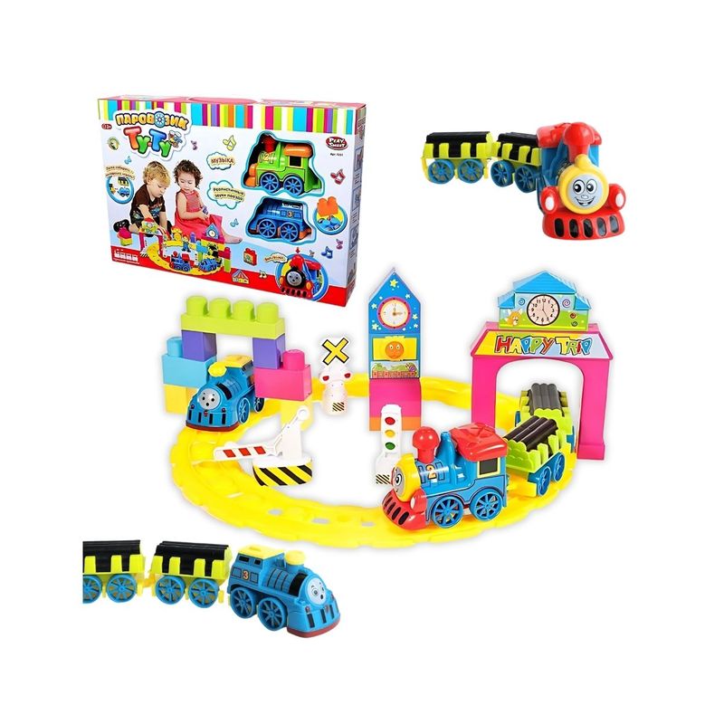 GENERICO - Tren Musical Didáctico con Bloques y Pista Interactiva