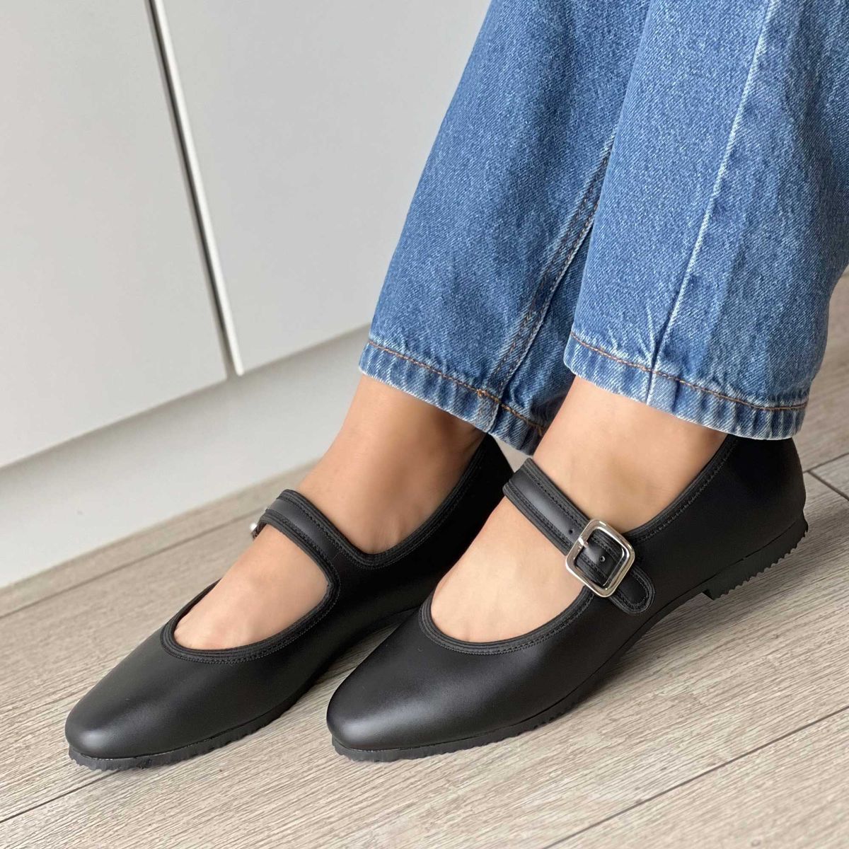 GENERICO - BALERINA COLOR NEGRO ELVIRA PARA MUJER