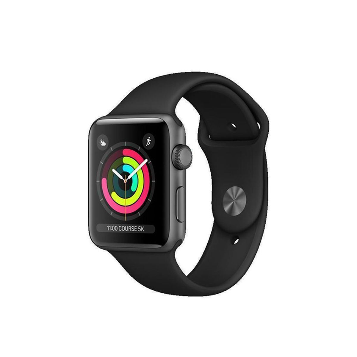 APPLE - Apple Watch Series 3 GPS 42mm Negra Reacondicionado Grado A