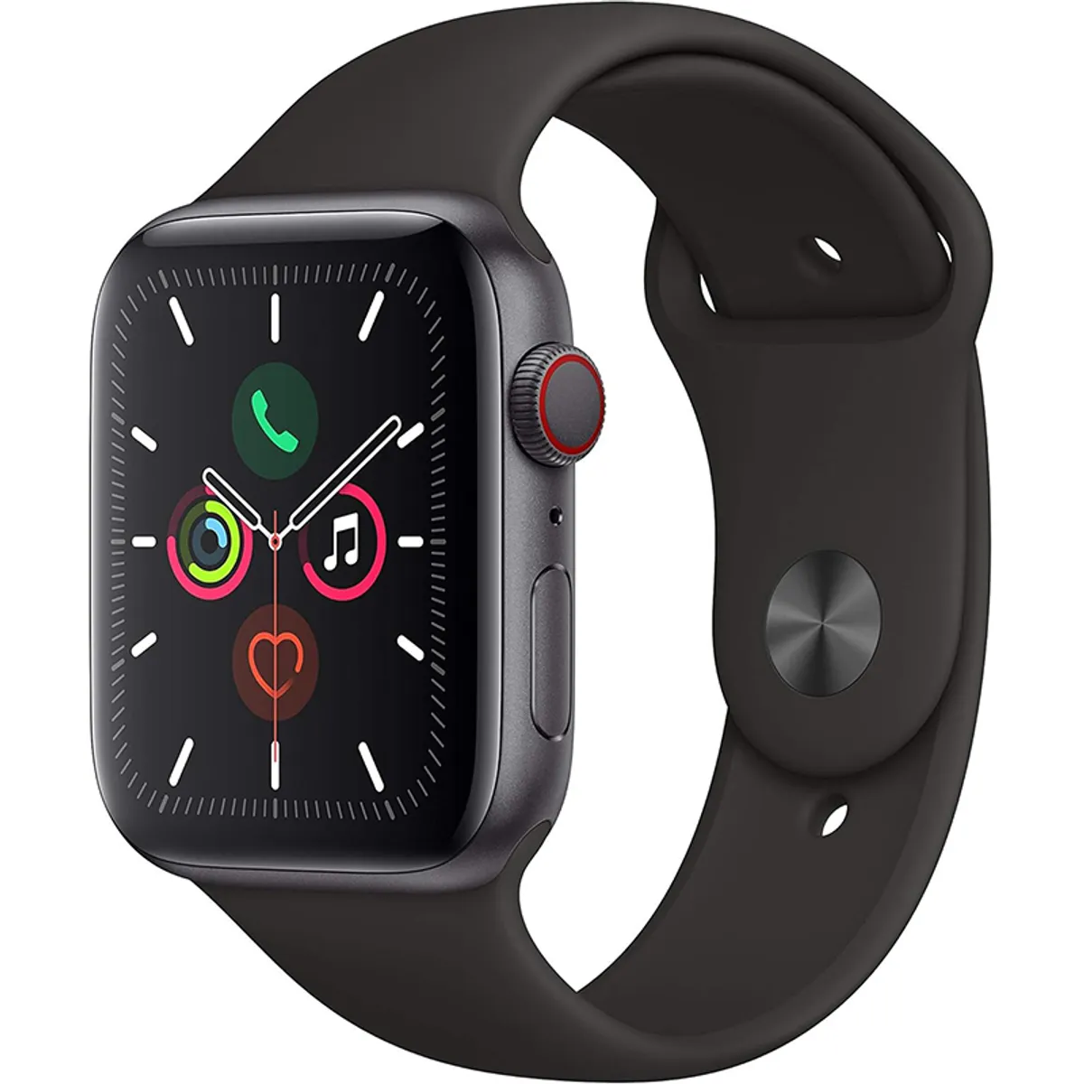 APPLE - Apple Watch Series 5 GPS 40mm  Negra Reacondicionado Grado A