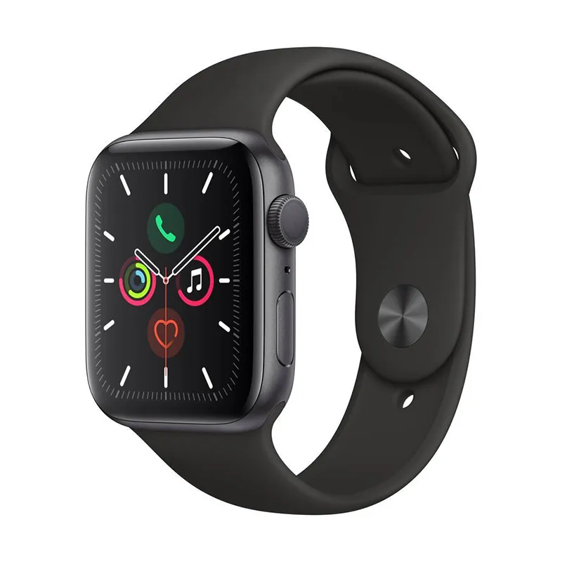 APPLE - Apple Watch Series 5 GPS 44mm  Negra Reacondicionado Grado A