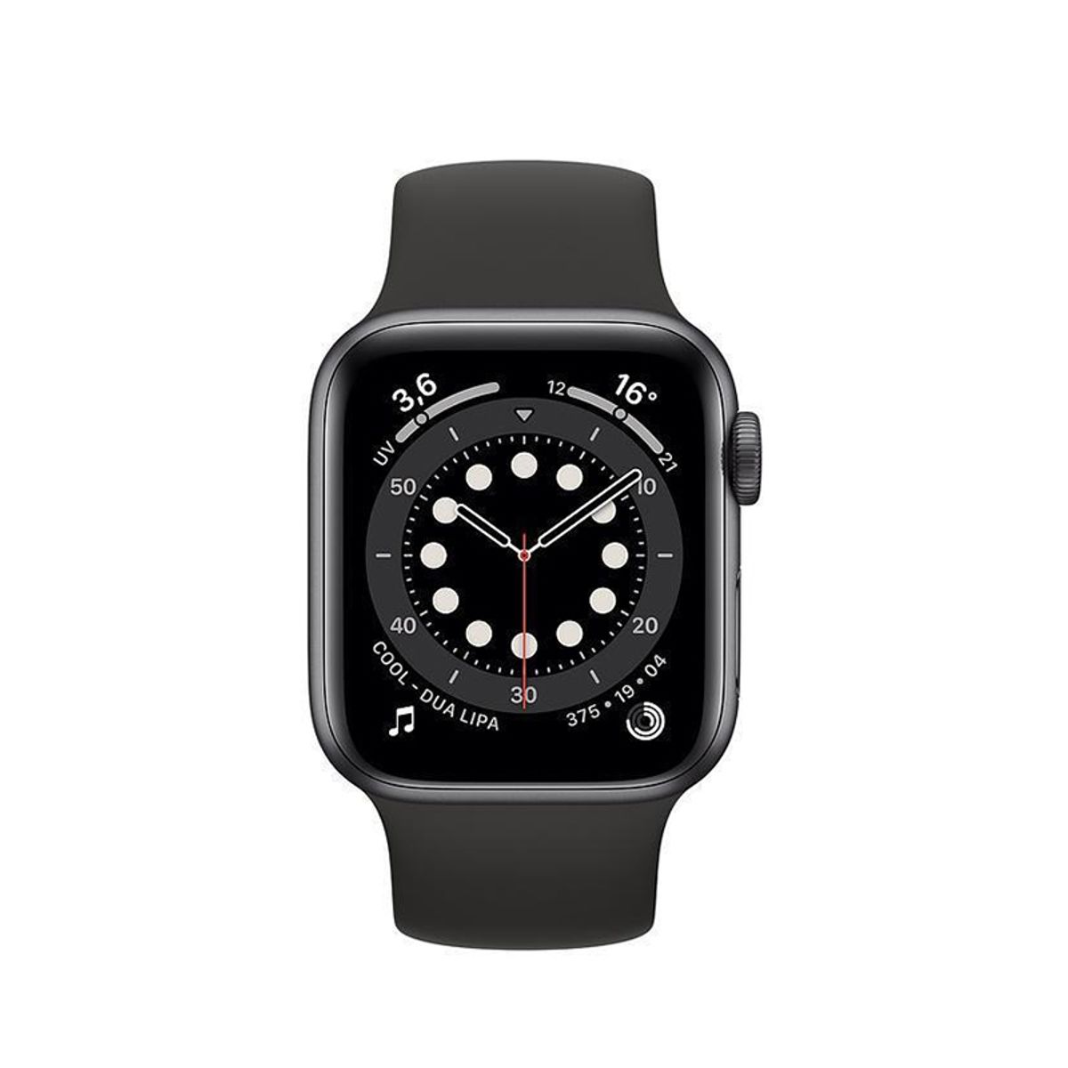 APPLE - Apple Watch Series 6 GPS 40mm Negra Reacondicionado Grado A