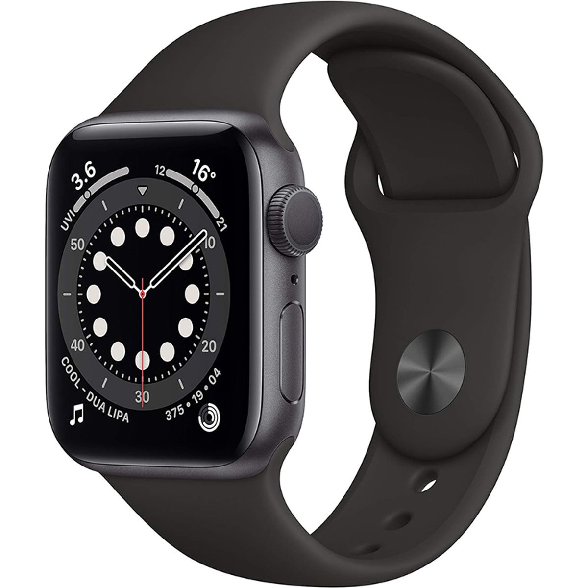APPLE - Apple Watch Series 6 GPS 40mm Negra Reacondicionado Grado A