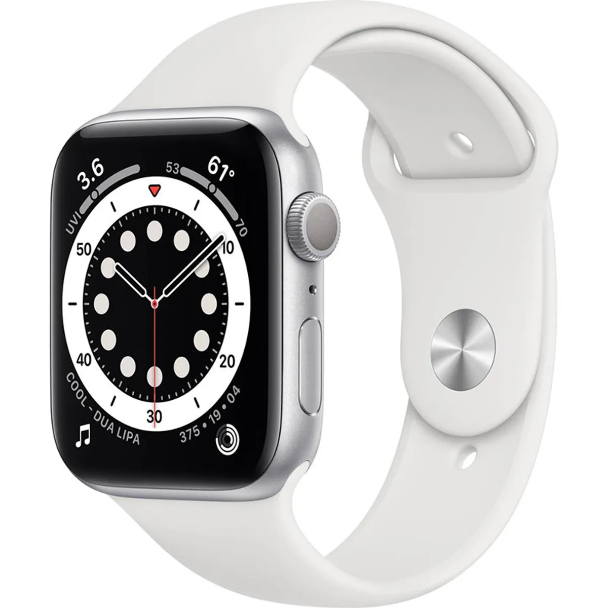 APPLE - Apple Watch Series 6 GPS 44mm Blanco Reacondicionado Grado A