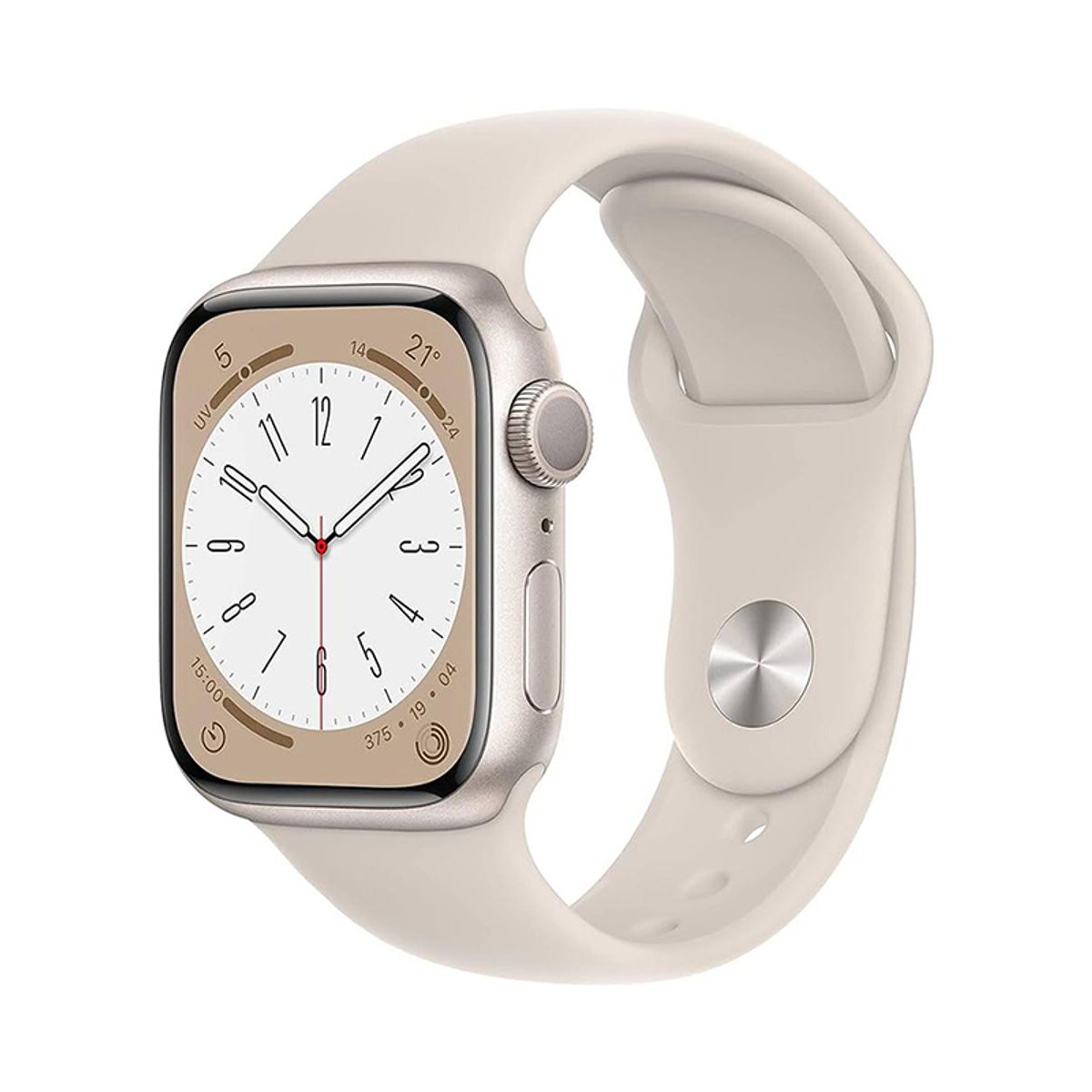 APPLE - Apple Watch Series 8 GPS 41mm  Blanco estrella Reacondicionado Grado A