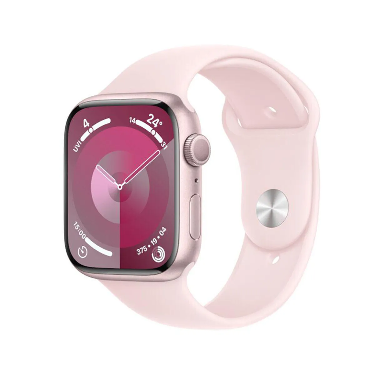 APPLE - Apple Watch Series 9 GPS 45mm  Rosa Reacondicionado Grado A