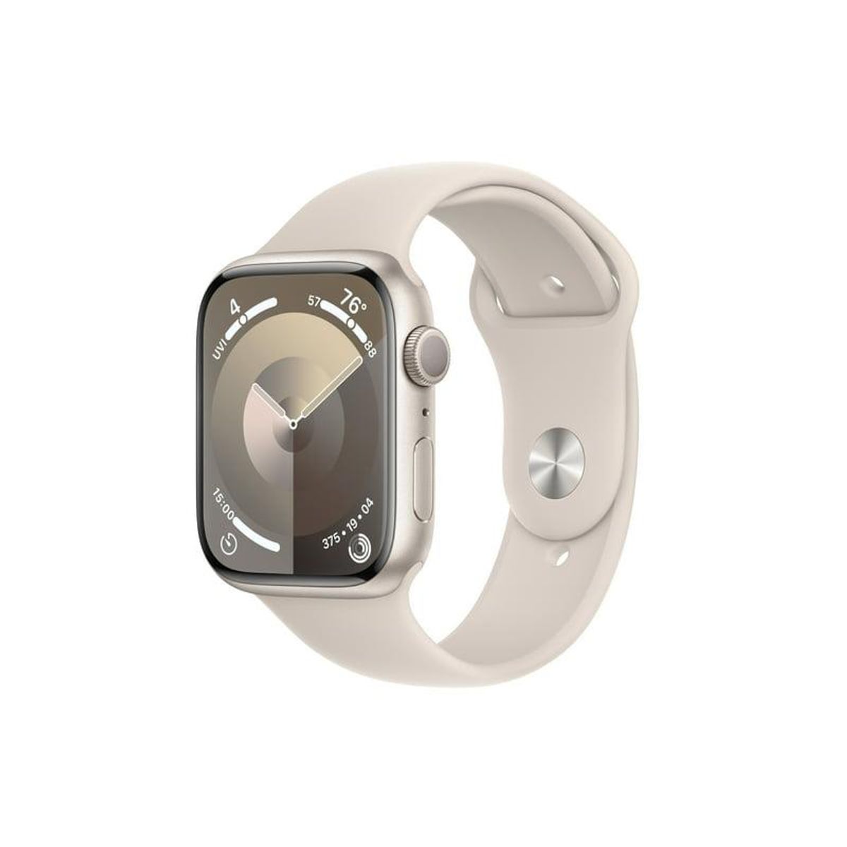 APPLE - Apple Watch Series 9 GPS 45mm  Blanco estrella Reacondicionado Grado A