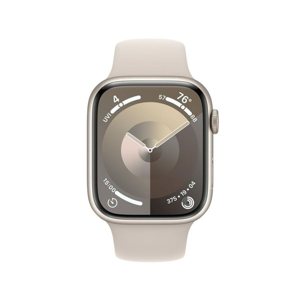 APPLE - Apple Watch Series 9 GPS 45mm  Blanco estrella Reacondicionado Grado A