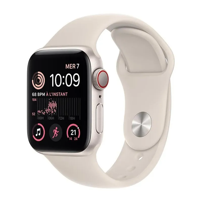 APPLE - Apple Watch Series SE 2 GPS 40mm Blanco estrella Reacondicionado Grado A