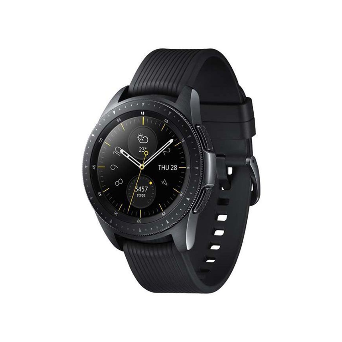 SAMSUNG - Samsung Galaxy Watch S4 42mm SM-R810 Negro Reacondicionado Grado A