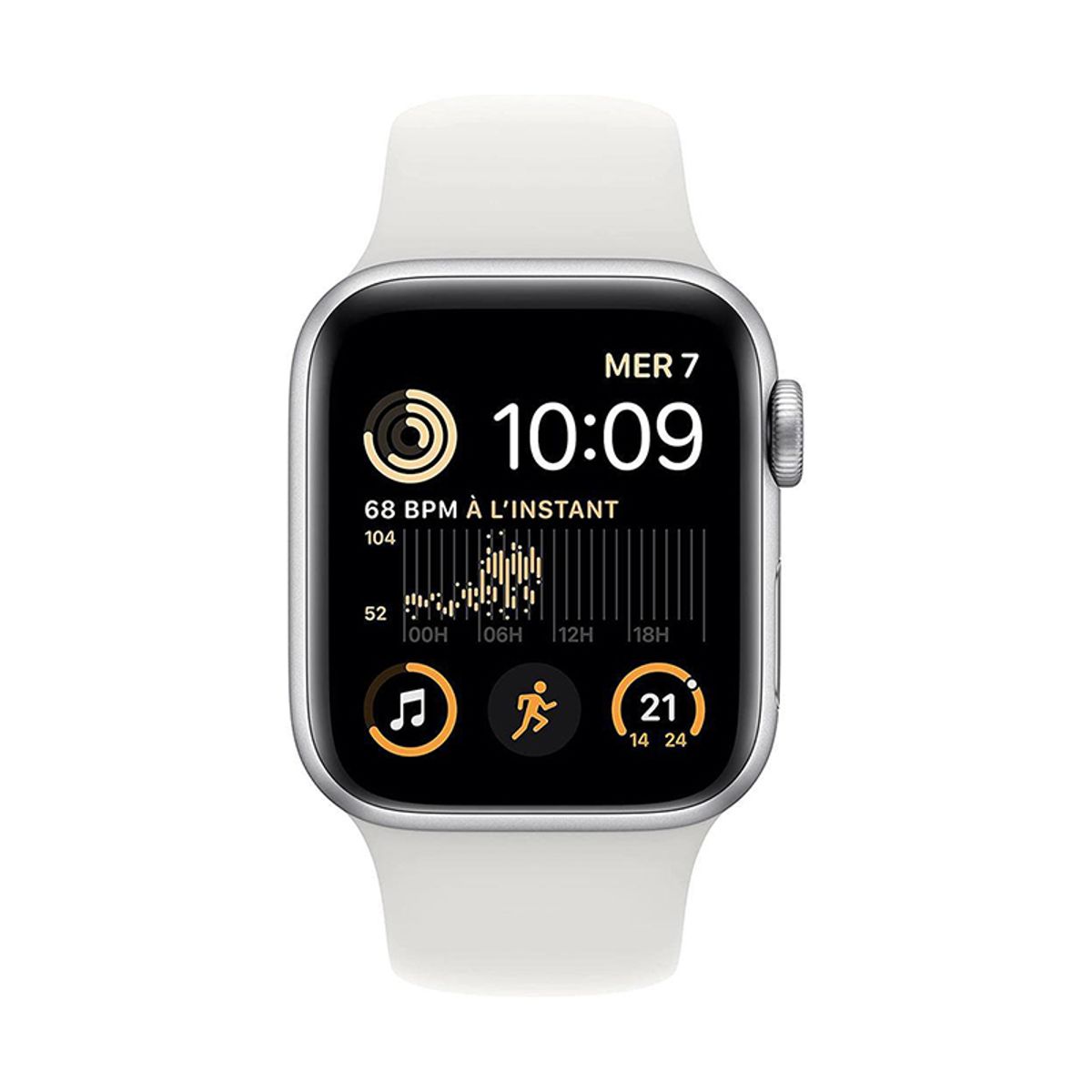 APPLE - Apple Watch Series SE 1 GPS 40 mm Plata Reacondicionado Grado A