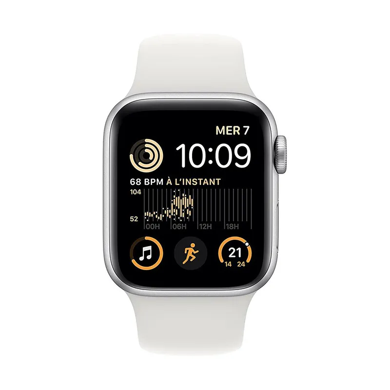 APPLE - Apple Watch Series SE 1 GPS 40 mm Plata Reacondicionado Grado A