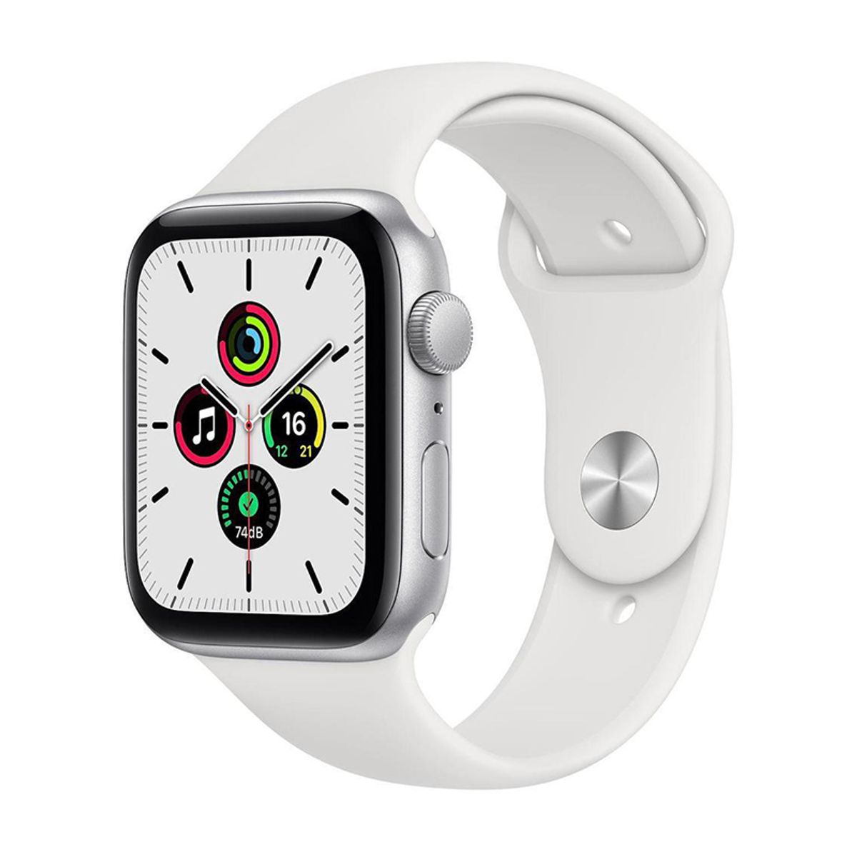 APPLE - Apple Watch Series SE 1 GPS 44 mm Plata Reacondicionado Grado A