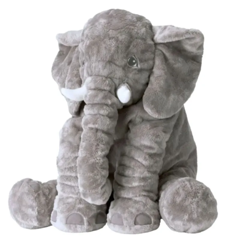 GENERICO - Peluche Elefante Bebe de Apego  Importado - Mide 35 cm alto