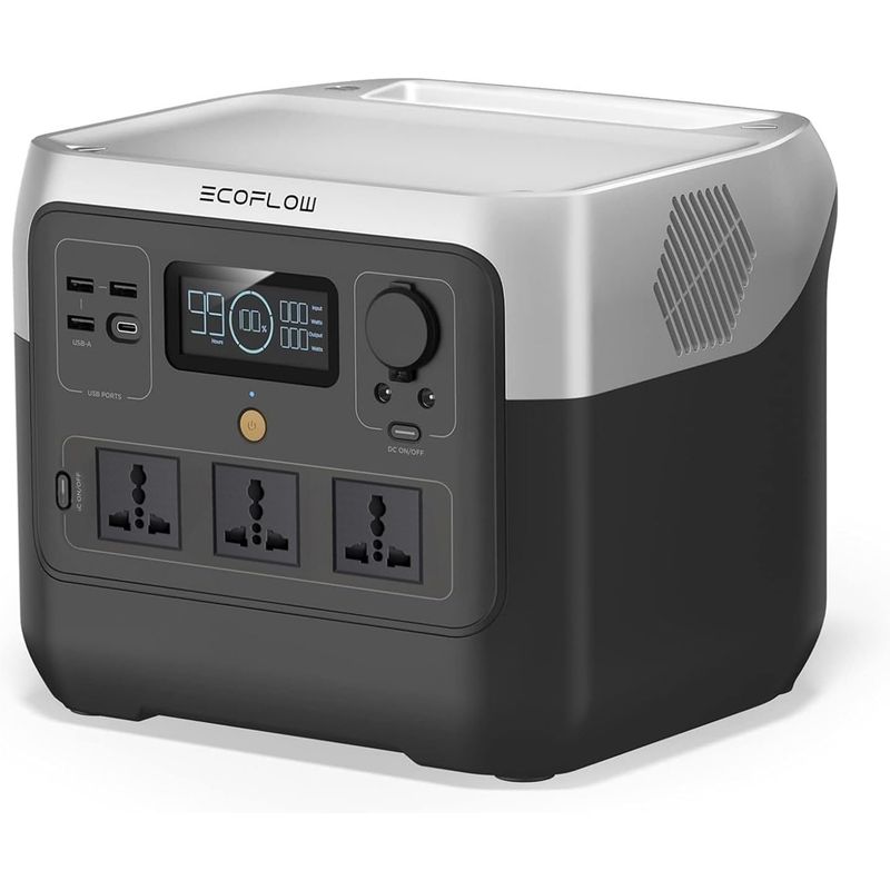 ECOFLOW - Estación de energía portátil ECOFLOW RIVER 2 Pro 768Wh 800W Up 1600W