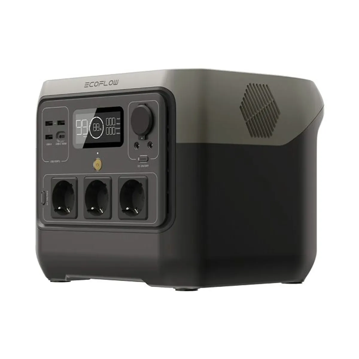 ECOFLOW - Estación de energía portátil ECOFLOW RIVER 2 Pro 768Wh 800W Up 1600W