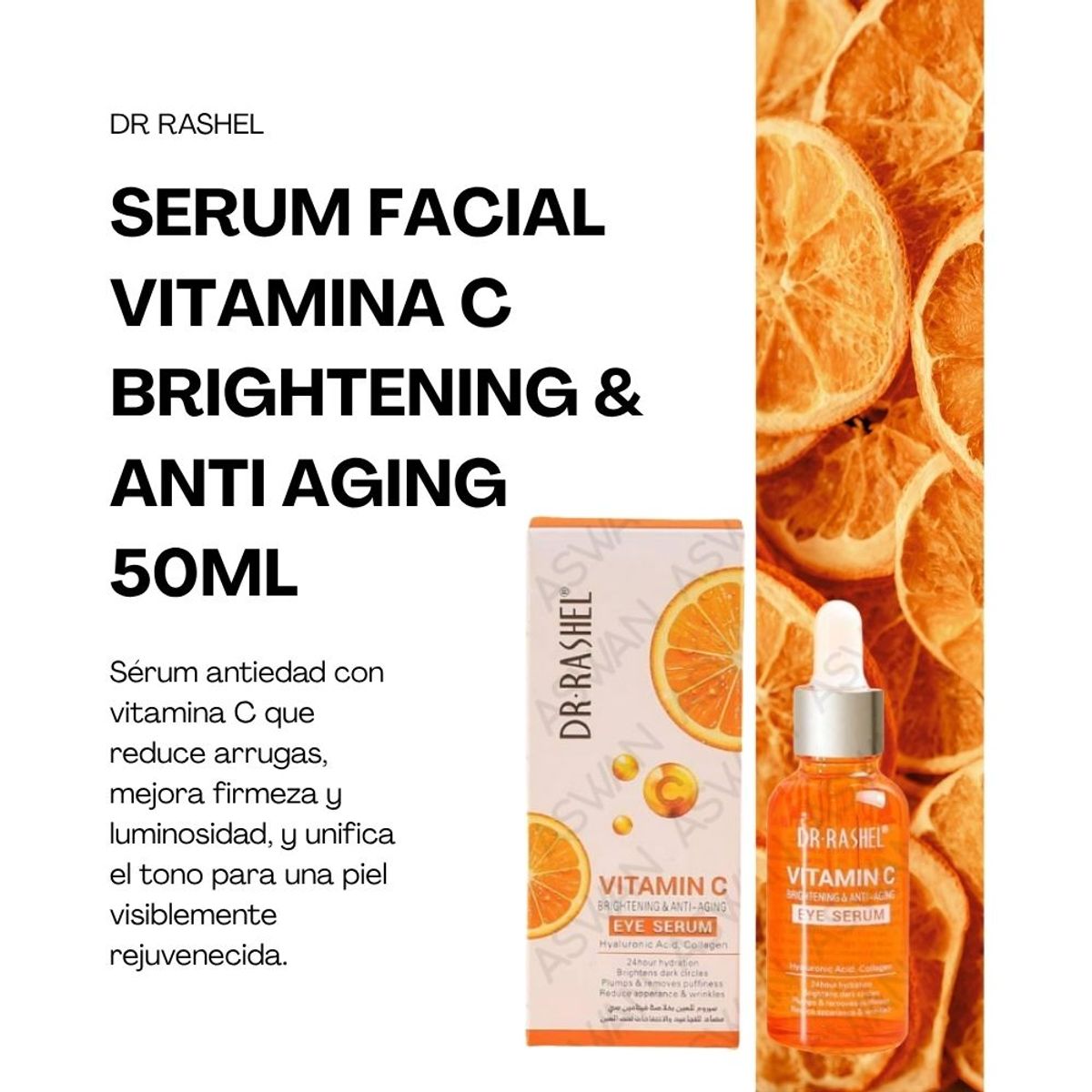 GENERICO - Serum Antienvejecimiento Vitamina C 50ml - DR RASHEL