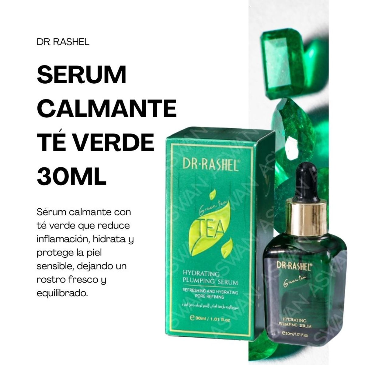 GENERICO - Serum Calmante Té Verde 30ml - DR RASHEL