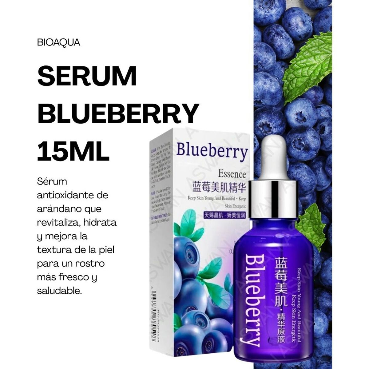 BIOAQUA - Serum Blueberry 15ml - BIOAQUA
