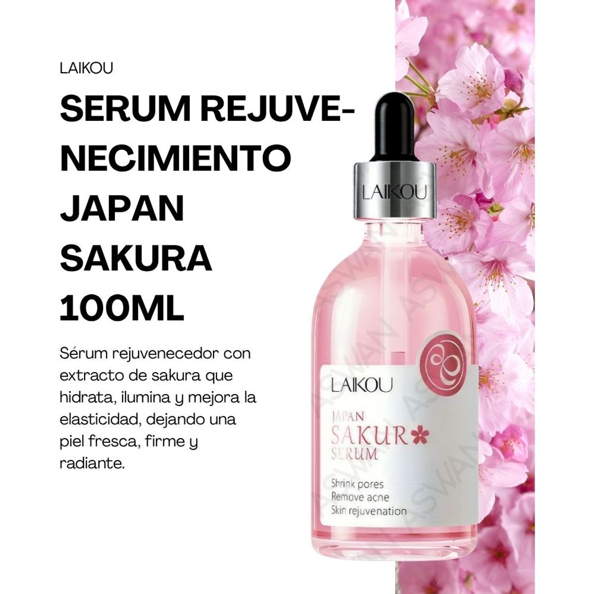 GENERICO - Serum Rejuvenecimiento Japan Sakura 100ml - LAIKOU