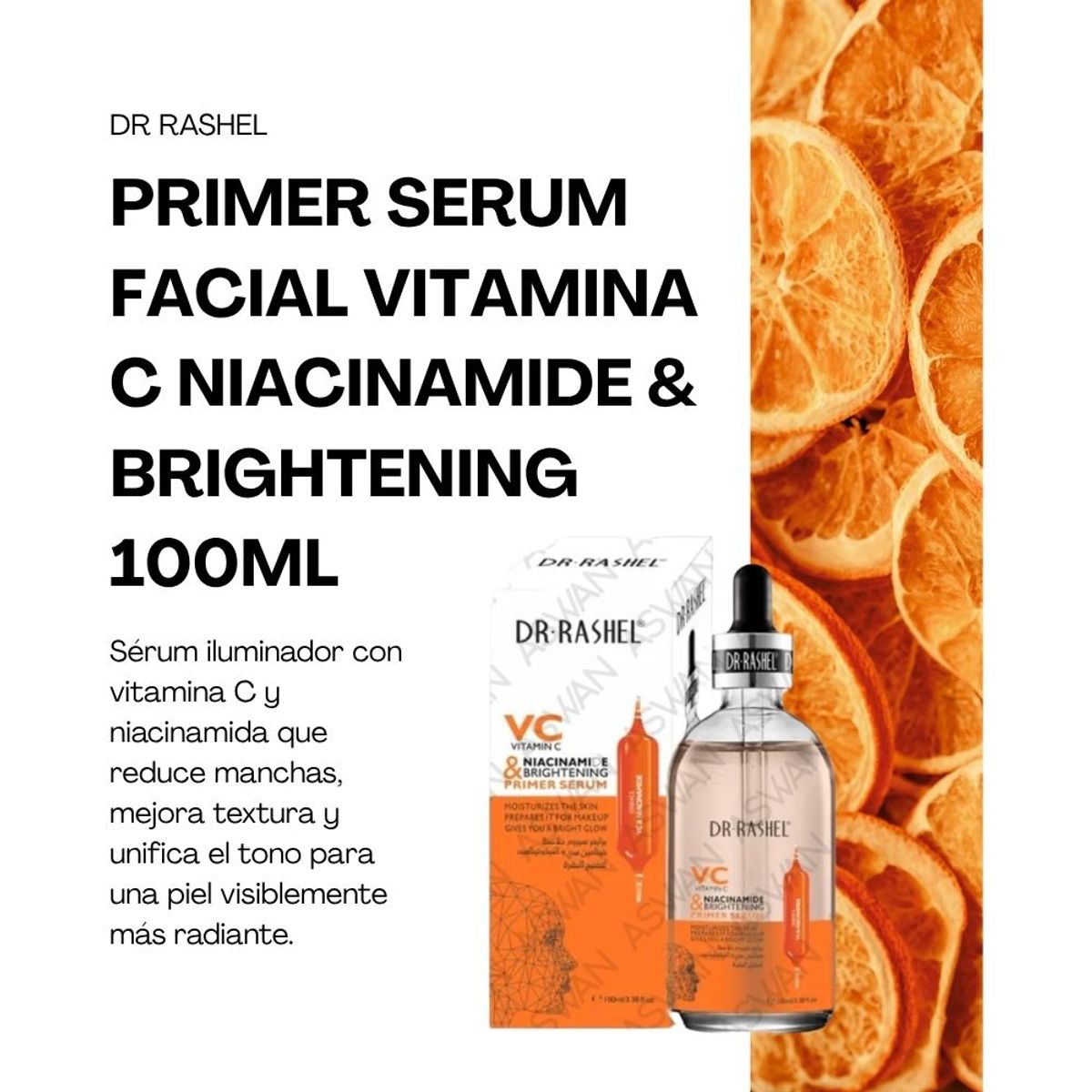 GENERICO - Serum Vitamina C y Niacinamida 100ml - DR RASHEL