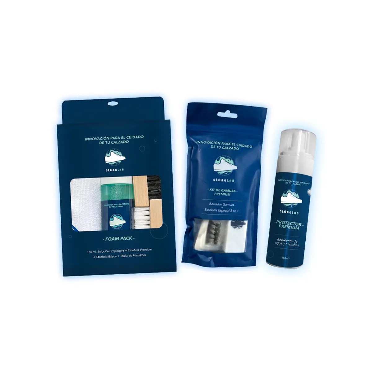CLEAN LAB - Lab Care & Protect Pack - Limpieza y Protección de zapatillas