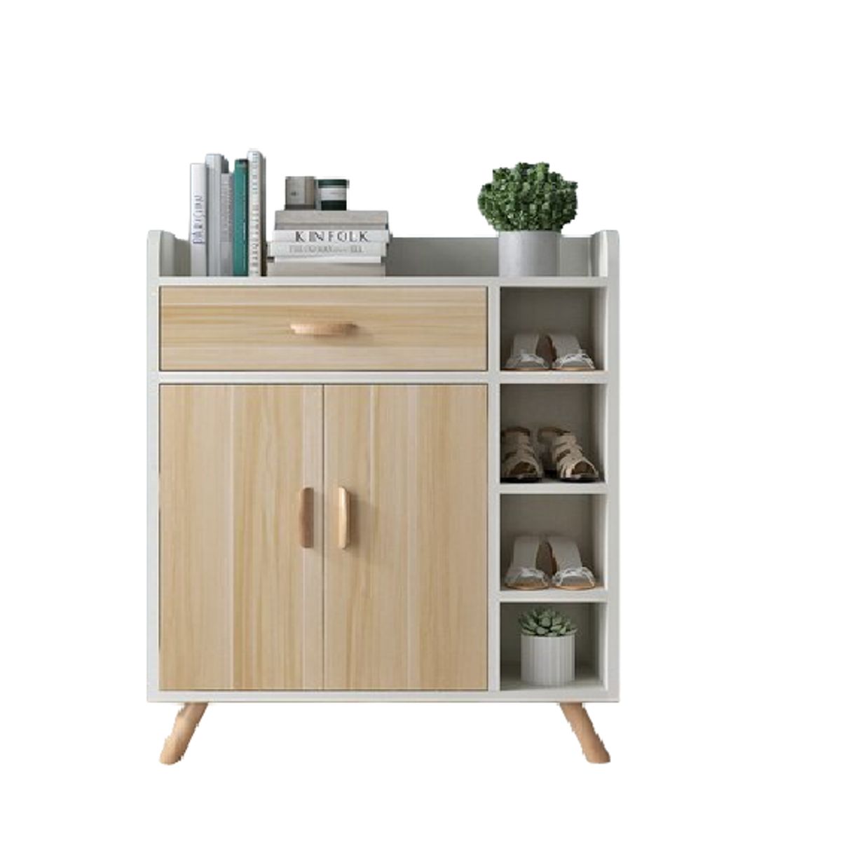 73 EXPERIENCE - Zapatera Ezoy Color Blanco & Manzano - 73 Experience.