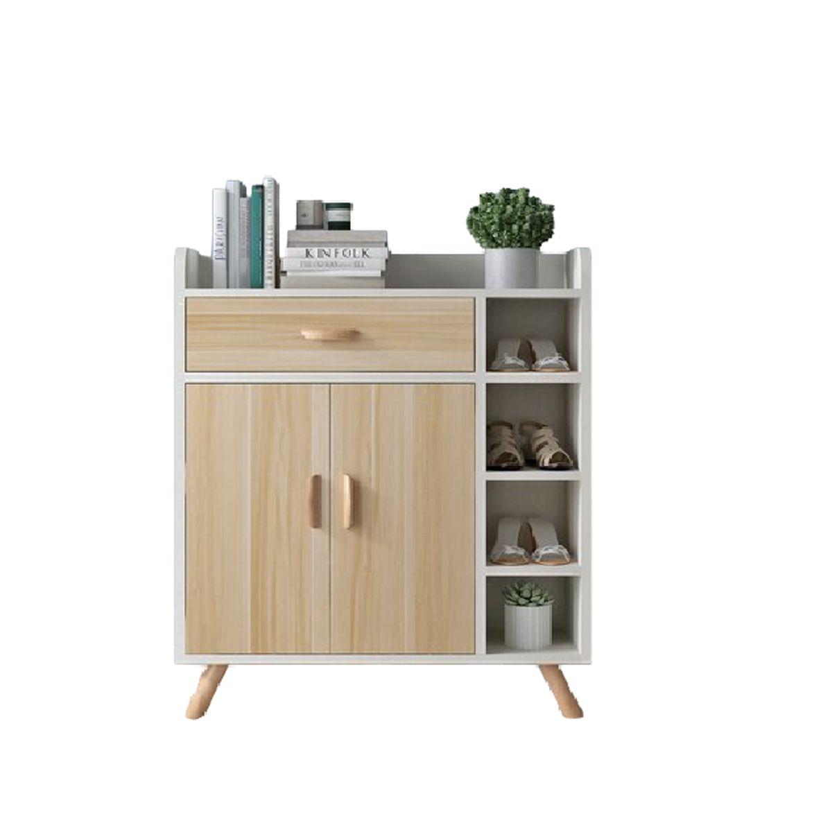 73 EXPERIENCE - Zapatera Ezoy Color Blanco & Manzano - 73 Experience.