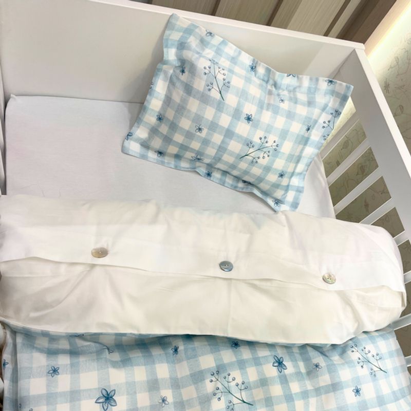 PLUMAS - Juego de Cubreduvet Checks