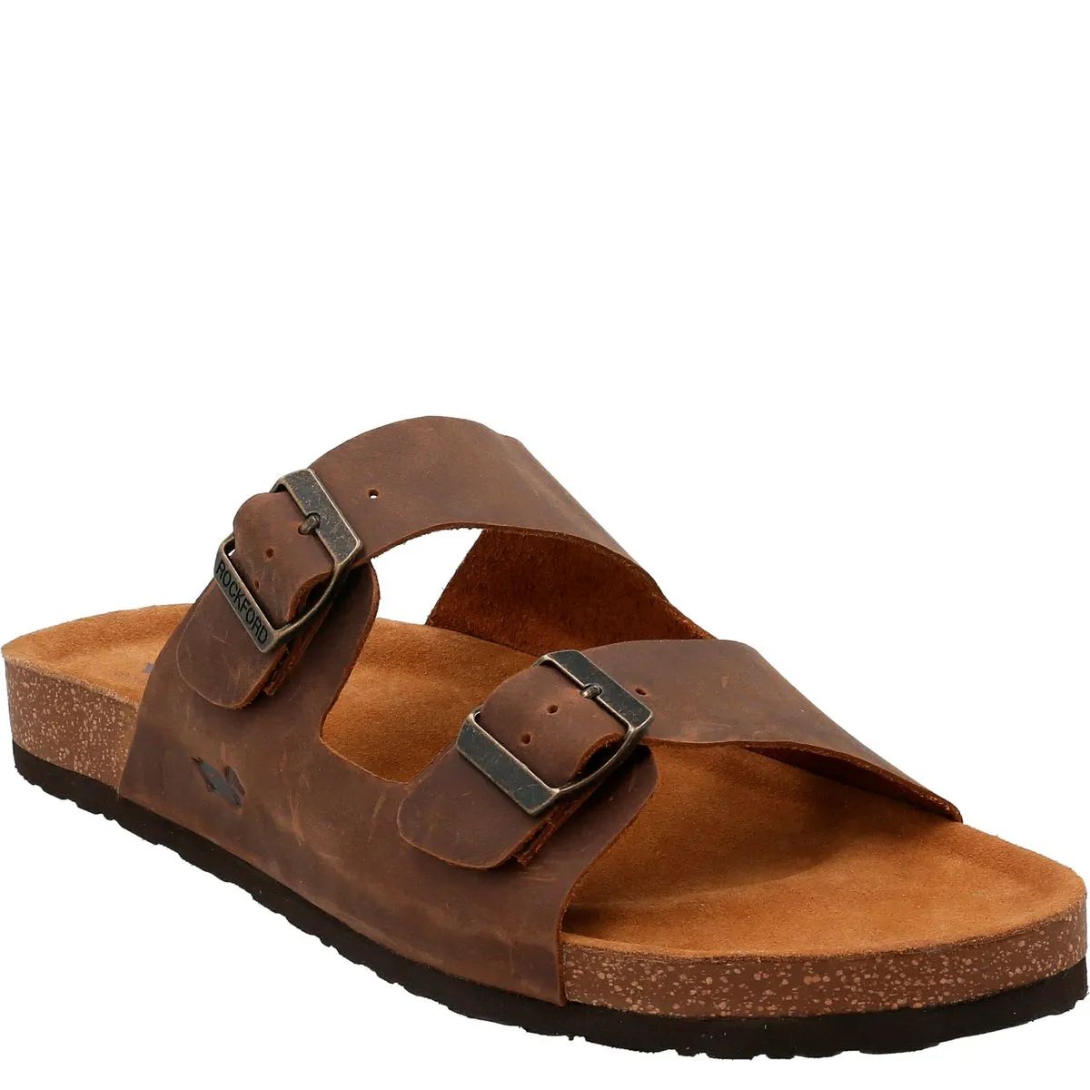 ROCKFORD - Sandalia Rockford Charly Ii Marron ROCKFORD