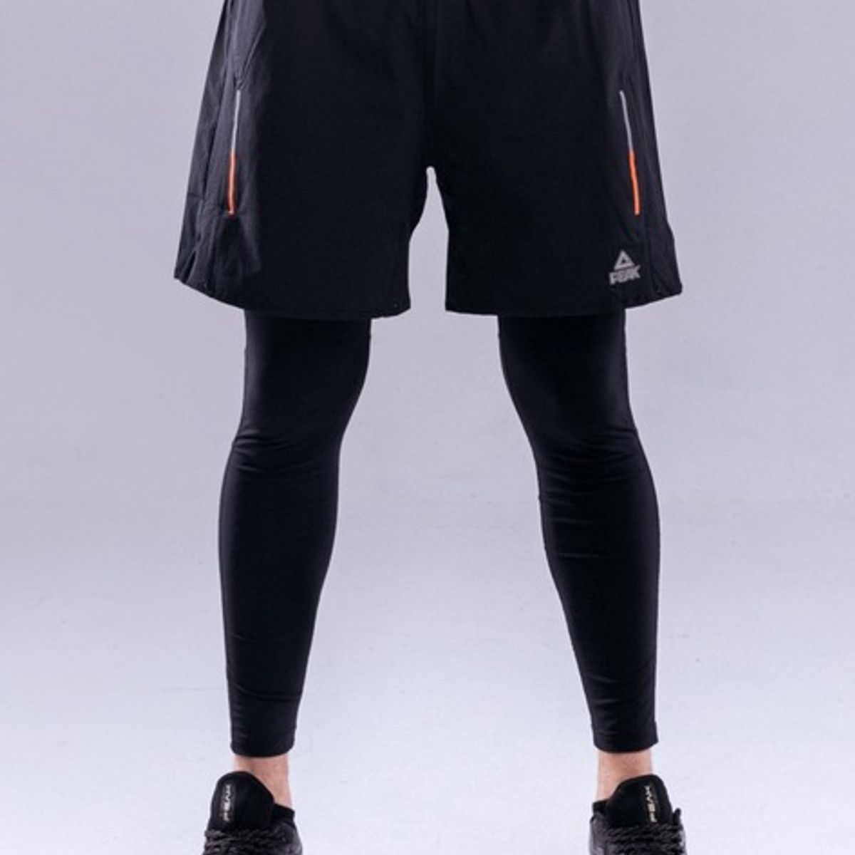 PEAK - Calentador + short negro hombre