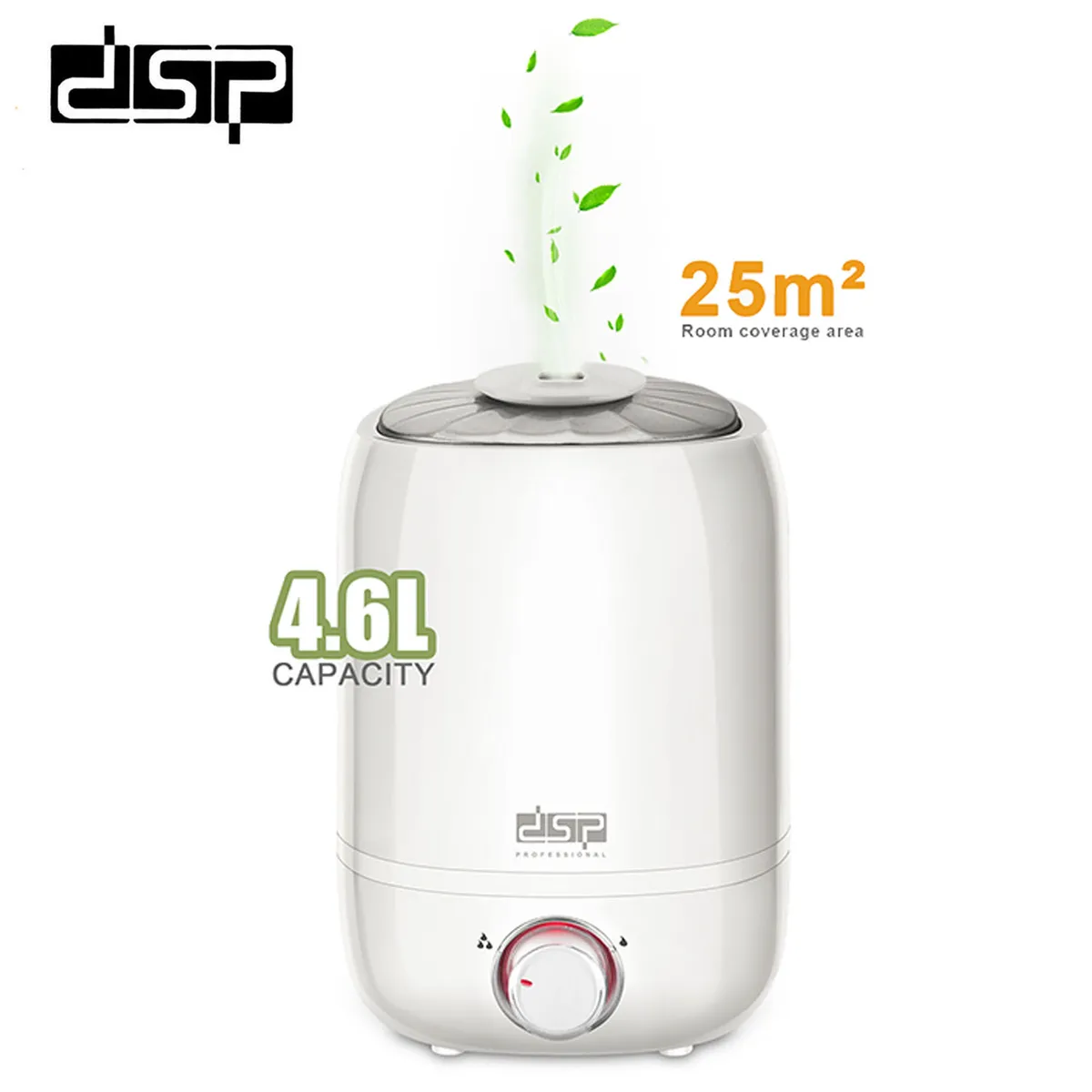 Dsp - Humidificador ultrasónico DSP Con Difusor de Aroma