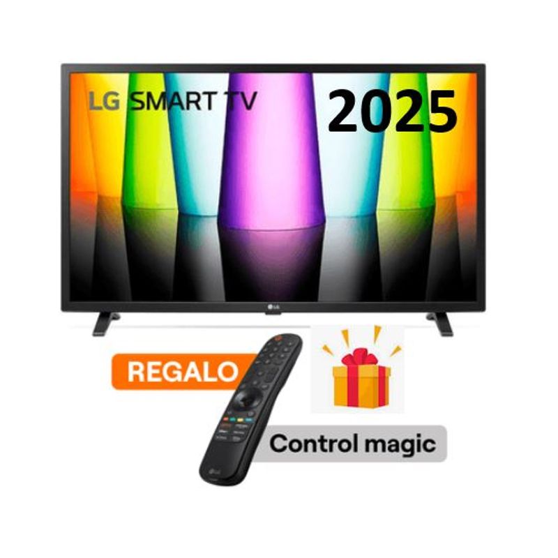 LG - Televisor LG 32 HD Smart TV webOS22 HDR 32LQ600BPSA + Control Magic