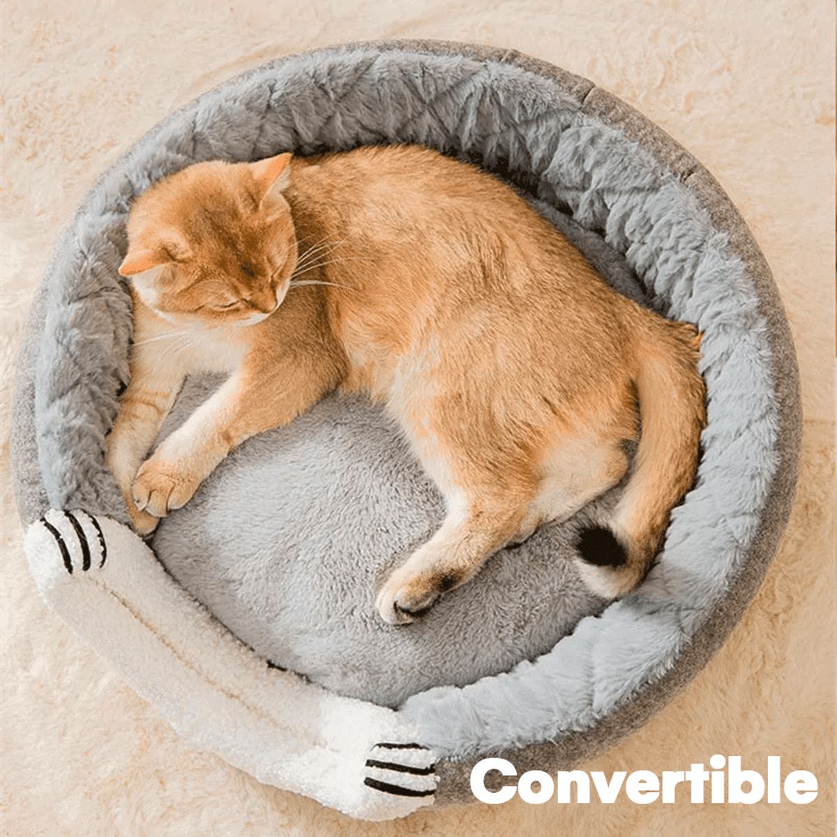 GENERICO - CAMA 2 EN 1 PARA MASCOTAS (GATOS, PERROS, CONEJOS)