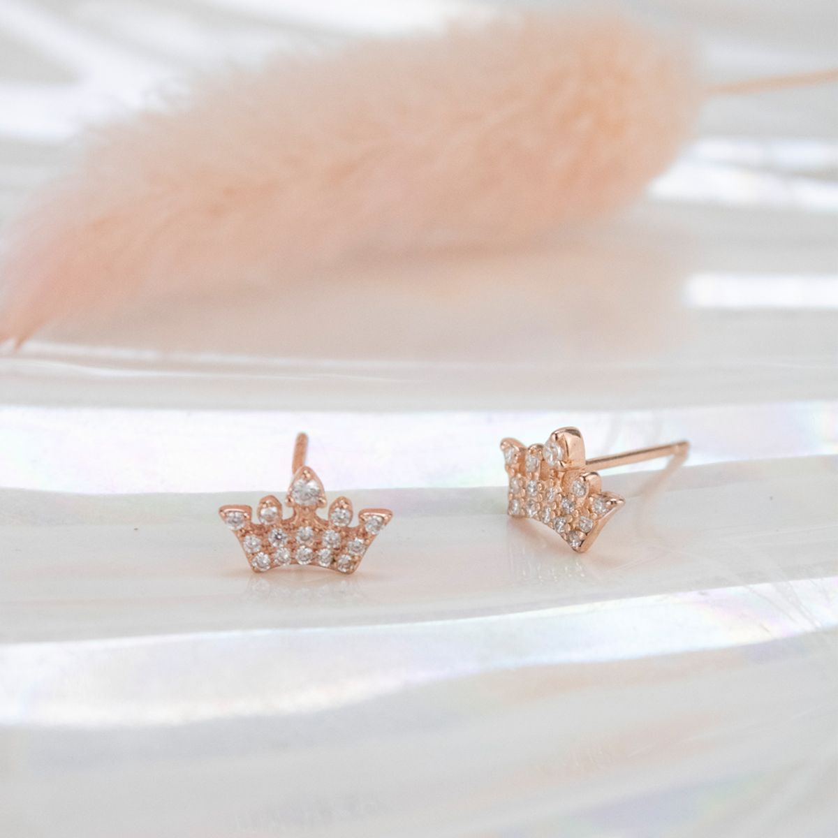 CLEO JOYAS & ACCESORIOS - Arete Princess Plata