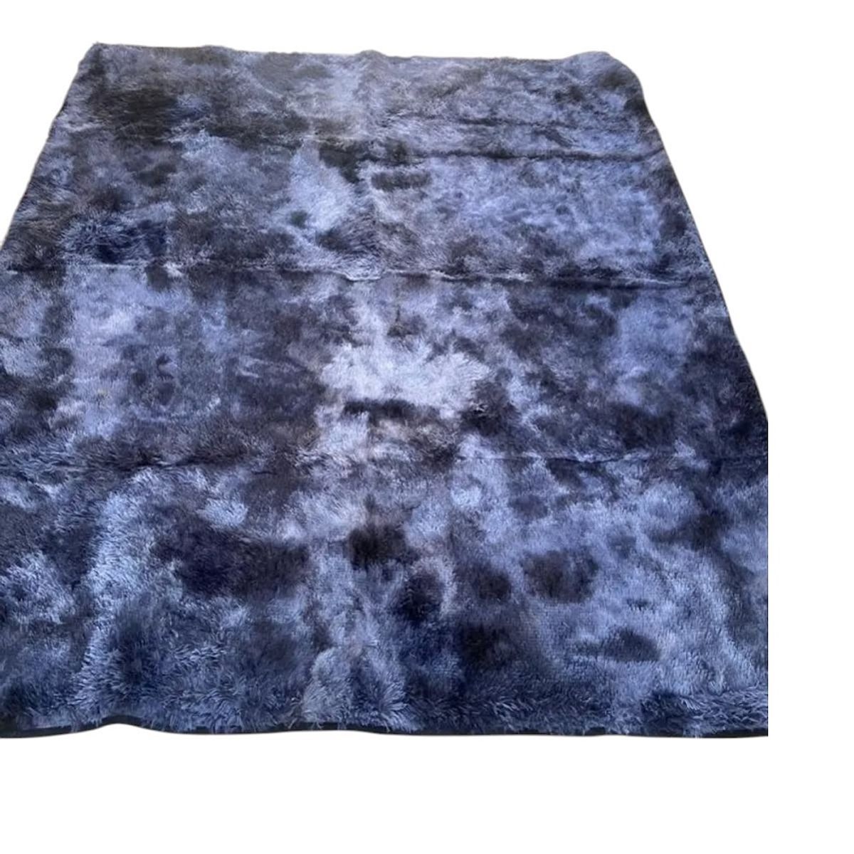 GENERICO - Alfombra de felpa piso de terciopelo para sala 140cm x 2m Gris azulado