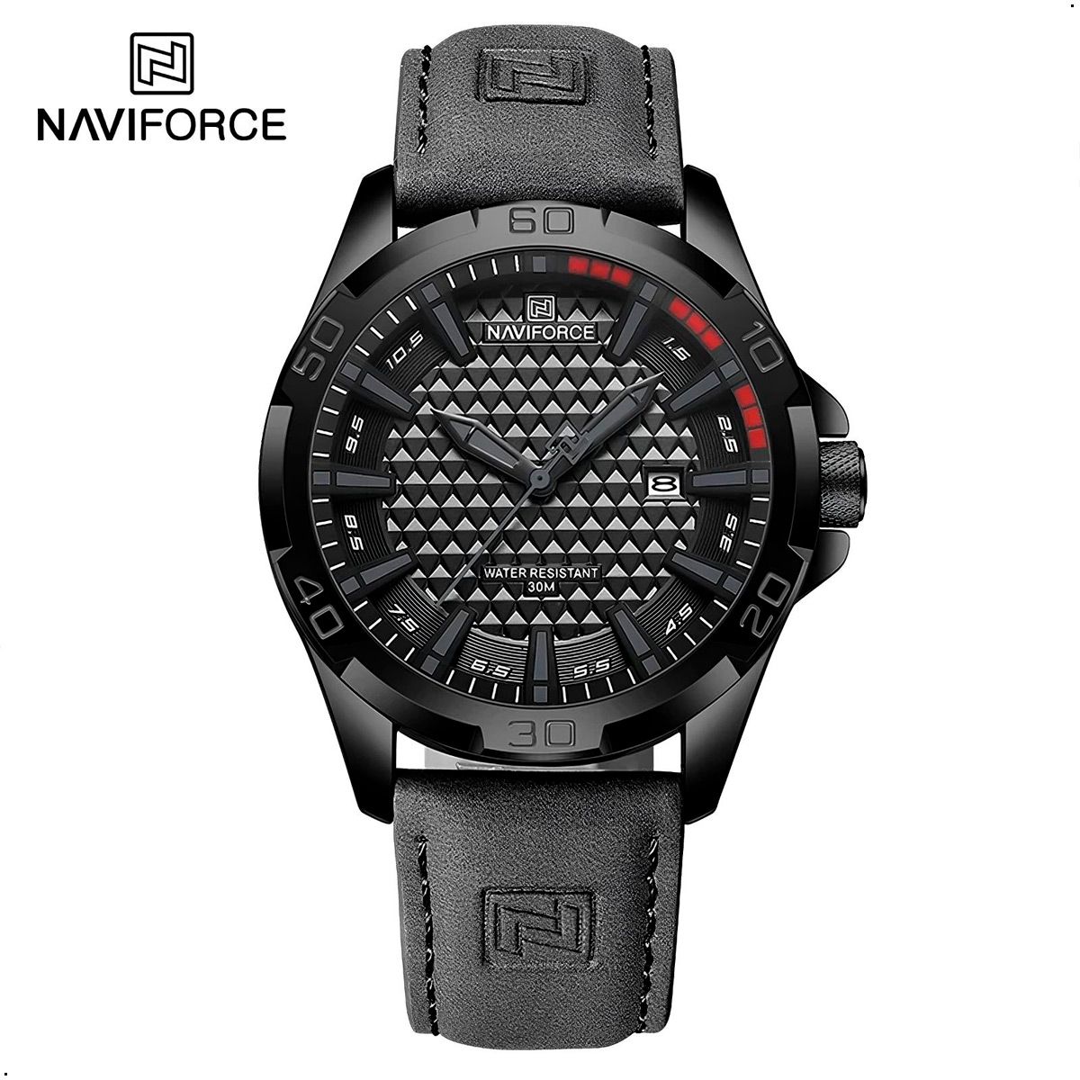 NAVIFORCE - Reloj Naviforce 8023 Cuarzo Para Hombres Resistente al Agua