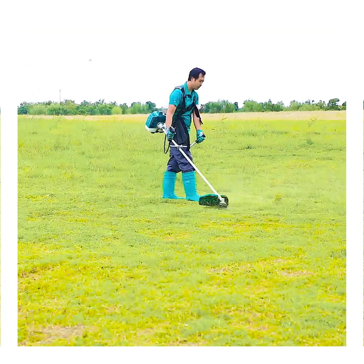 TOTAL TOOLS - MOTOGUADAÑADORA DESMALEZADORA A GASOLINA 2HP 427CC TOTAL - TP5434421