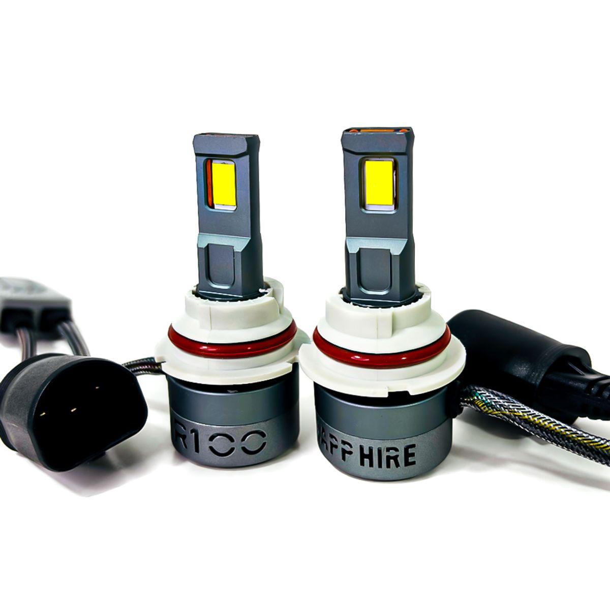 GENERICO - Kit Foco Led Iron Black Sapphire 9007 Csp 75w Canbus 12v