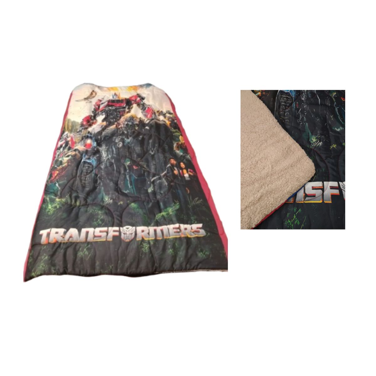 CUTE - EDREDÓN CON CARNERO TRANSFORMERS