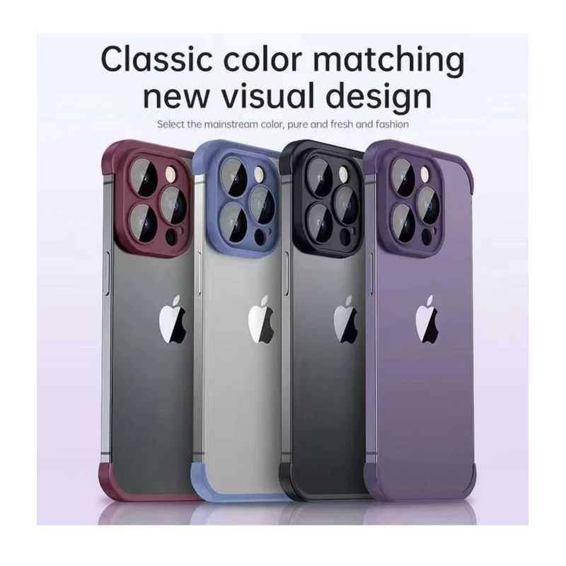 SMART - CARCASA FUNDA CASE ANTICAIDA 14 PRO ROSA DE ESQUINAS EXTRA RESISTANT