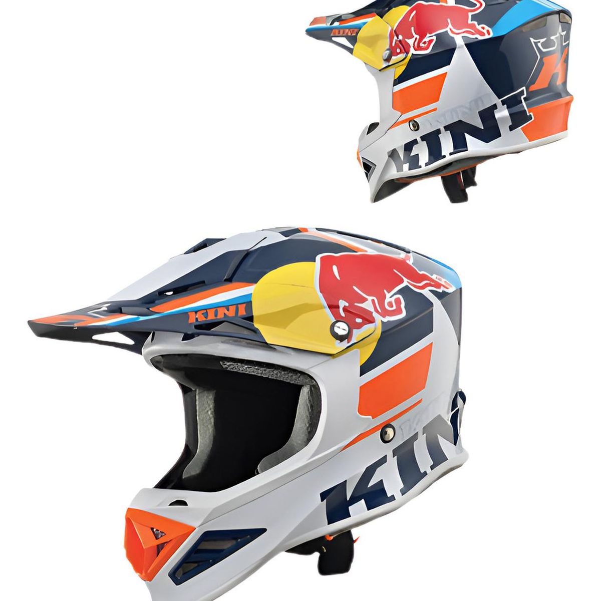 KTM - Casco Ktm Kini-rb Competition Blanco/azul T-m