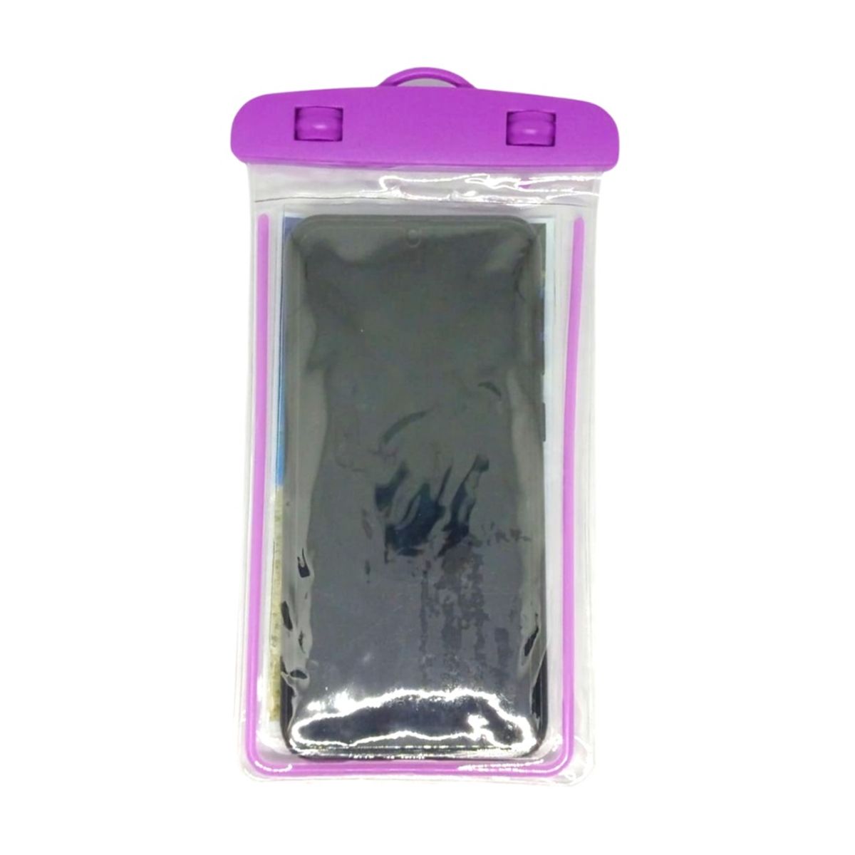 GENERICO - Funda Bolsa Protectora De Agua Para Celular Morado