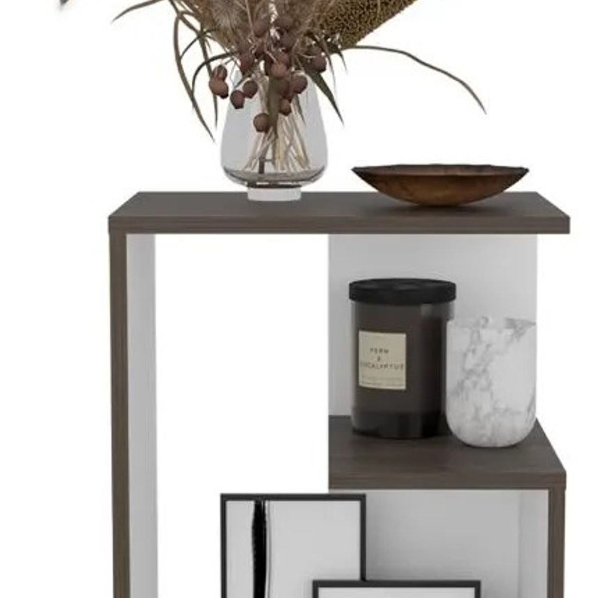 NACION MUEBLES - VELADOR MINIMALISTA NANCY NACION MUEBLES