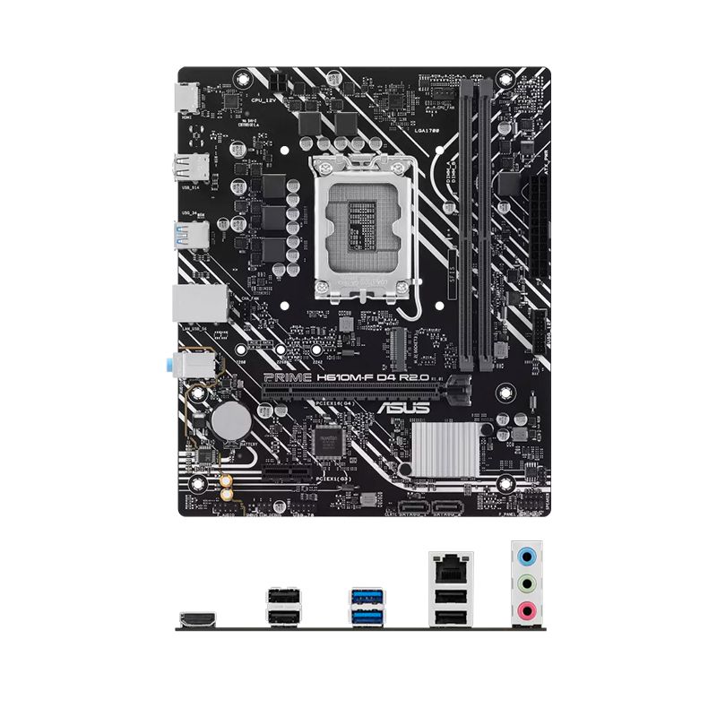 ASUS - Motherboard ASUS PRIME H610M-F D4 R20H610 LGA1700 micro-ATX