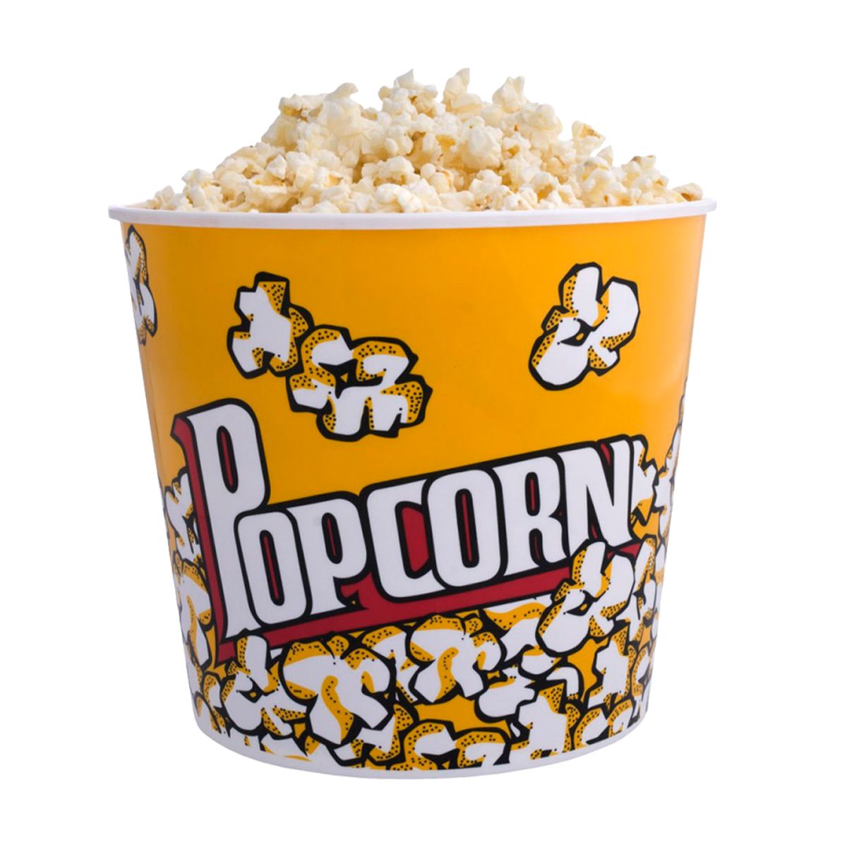 GENERICO - Balde de Pop Corn Amarillo 12 cm