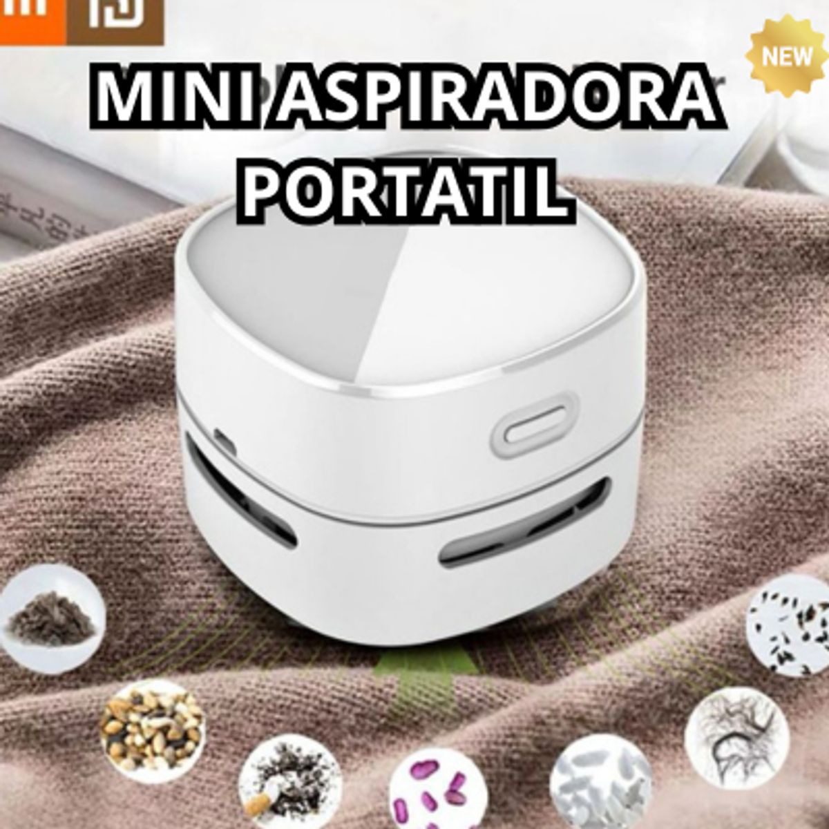 GENERICO - Mini Aspiradora portátil de escritorio